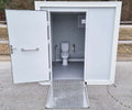 Behinderten Toilette - WC Container mit Rampe - barrierefrei